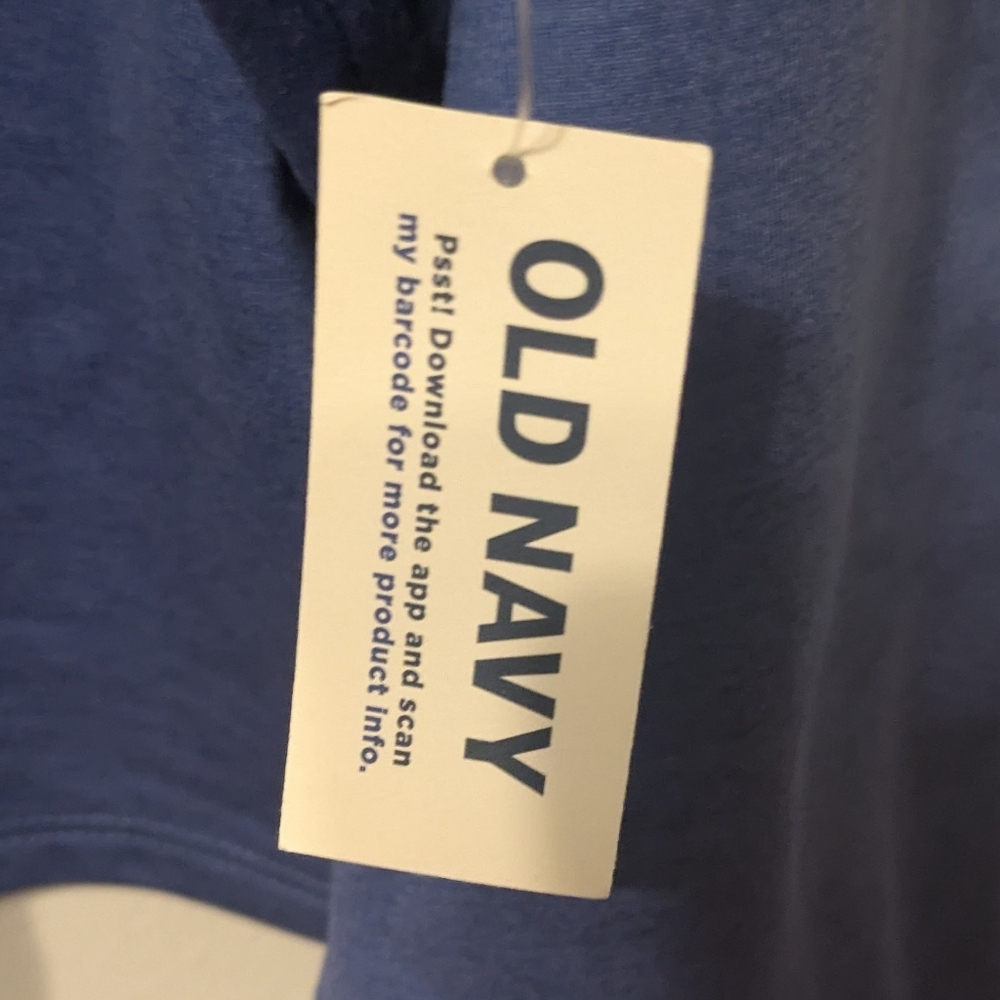 NWT Old Navy Blue CloudComfy Cropped Active Cardigan Size 2X - Picture 3 of 12